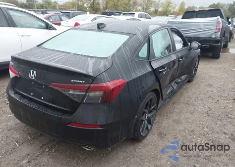 2025 Honda Civic Sport from USA, damaged, VIN 2HGFE2F50SH605517